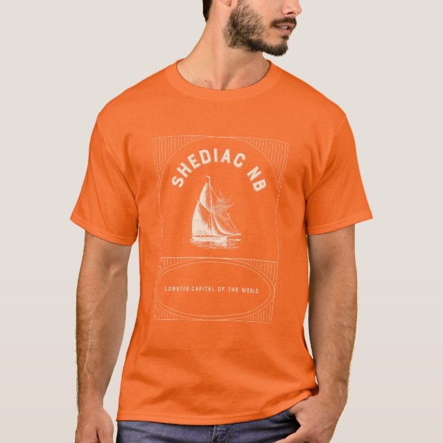 Camiseta Shediac NB Lobster Capital del mundo (Anverso)
