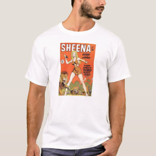 Camiseta Sheena: Cómic de la mujer de la selva