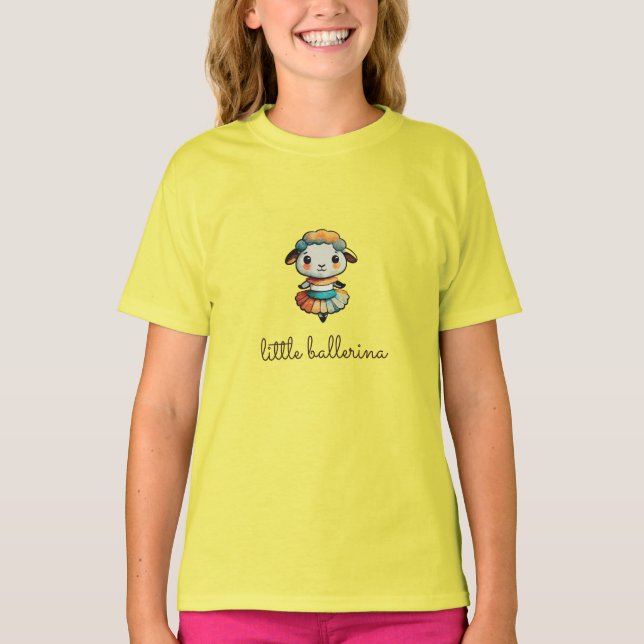 Camiseta Sheep Ballerina (Anverso)