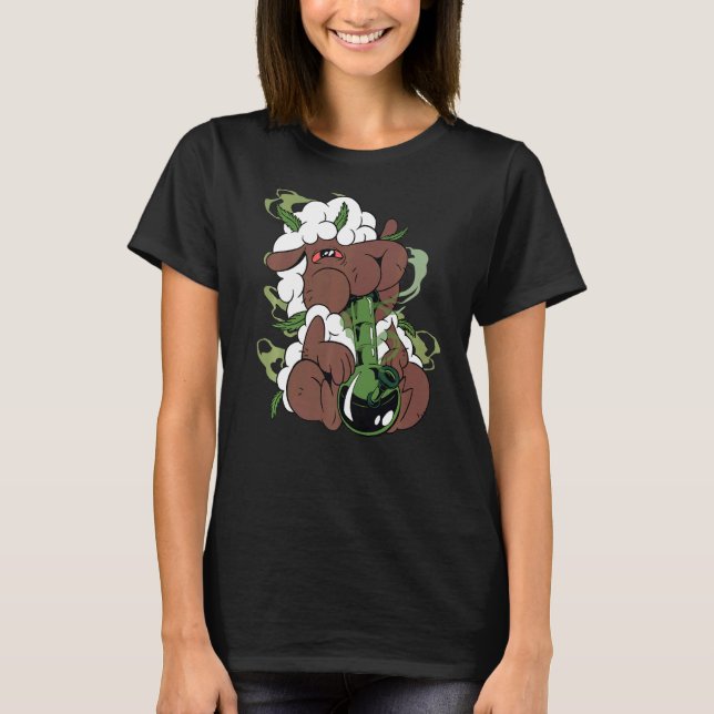 Camiseta Sheep Bong golpea a Shearer 1 (Anverso)