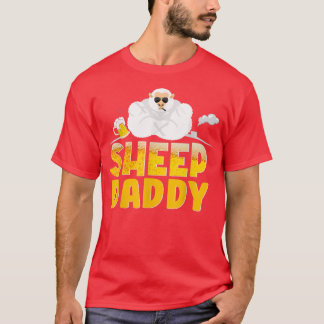 Camiseta Sheep Daddy Sheep Dad Farmer Poultry Farmer 