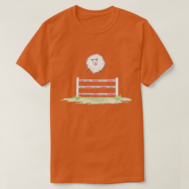 Camiseta Sheep gymkhana (Diseño del anverso)