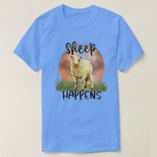 Camiseta Sheep Happens Graphic