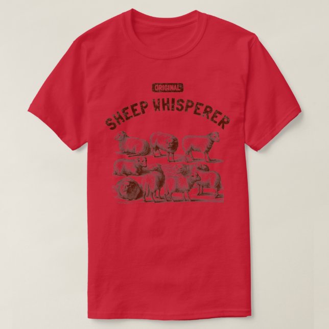Camiseta Sheep Whisperer (Diseño del anverso)