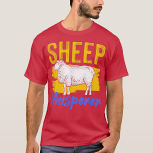Camiseta Sheep Whisperer Sheeps Farm Yard  Funny Sheep Love