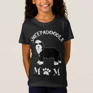 Camiseta Sheepadoodle Mom Puppy Mascota Animal Perro Lover