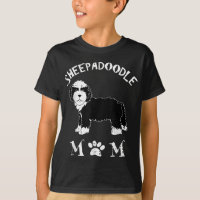 Sheepadoodle Mom Puppy Mascota Animal Perro Lover 