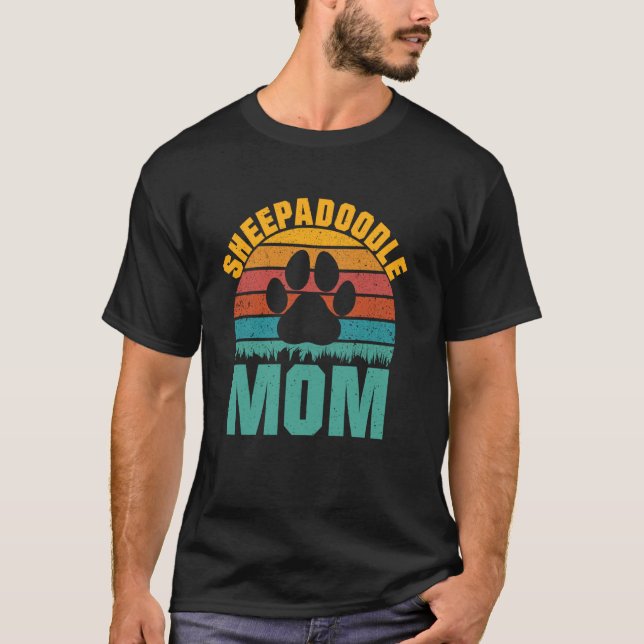 Camiseta Sheepadoodle Mom Sheepadoodle (Anverso)