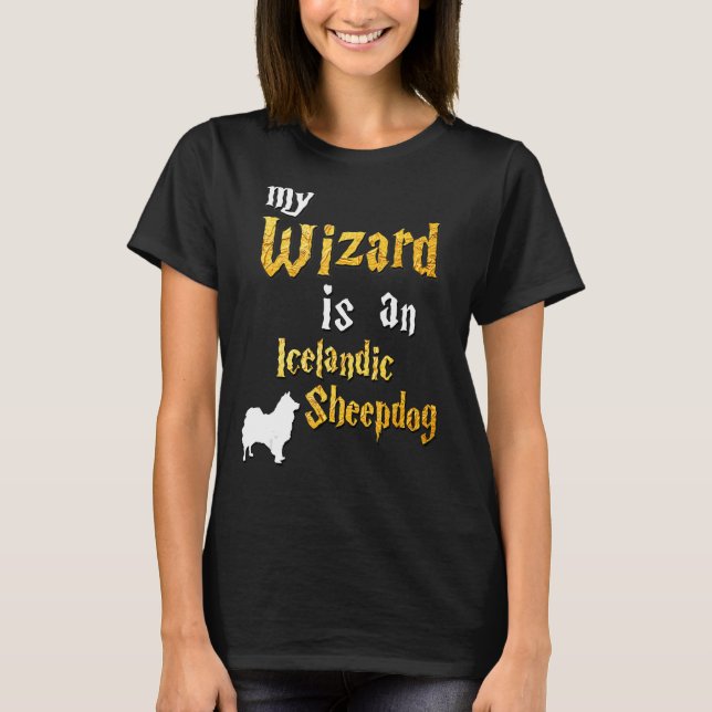 Camiseta Sheepdog Islandés (Anverso)