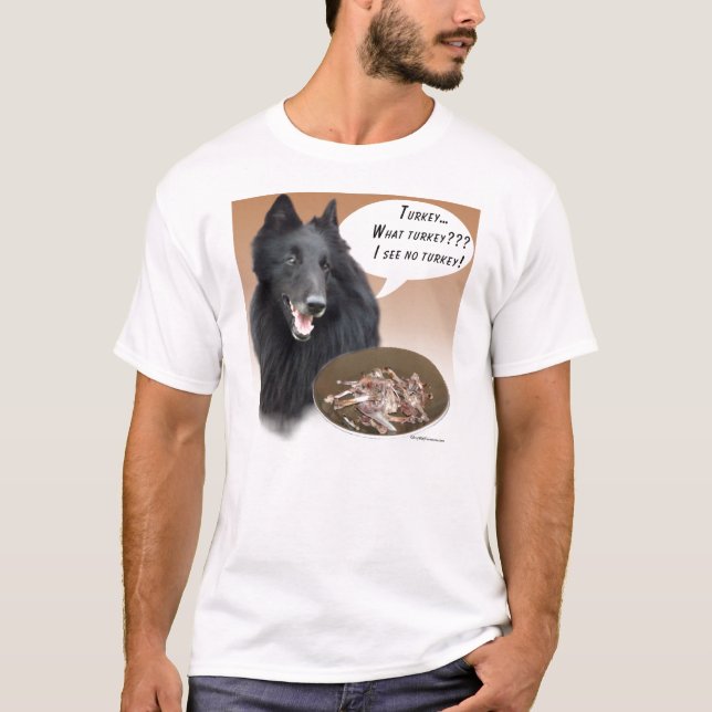 Camiseta Sheepdog Turkey belga (Anverso)