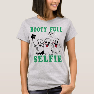 Camiseta Sheet Happens: Booty Full Selfie
