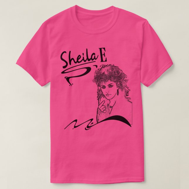 Camiseta Sheila E 80 (Diseño del anverso)