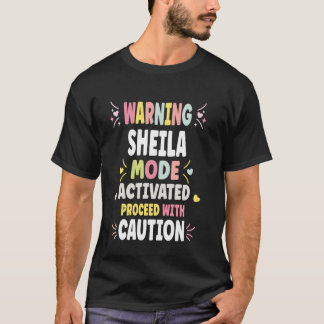 Camiseta SHEILA Personalized Women's  Custom SHEILA