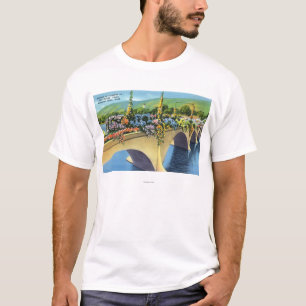 Camiseta Shelburne baja puente de flores