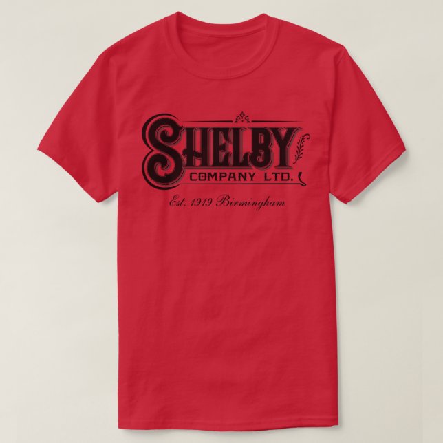 Camiseta Shelby Company Ltd 1 (Diseño del anverso)