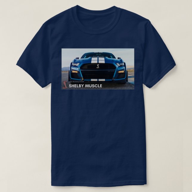 CAMISETA SHELBY MUSCLE MUSTANG (Diseño del anverso)
