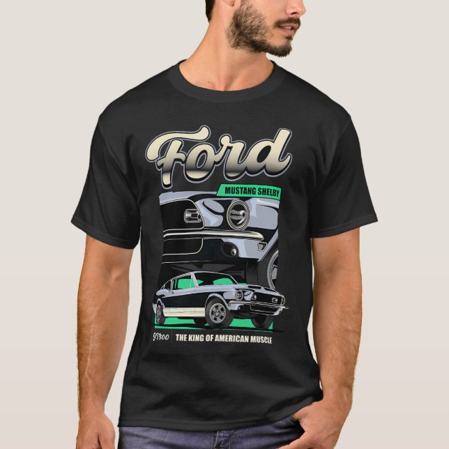 Camiseta Shelby Mustang 1968 (Anverso)
