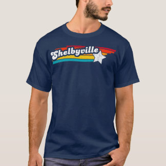 Camiseta Shelbyville Tennessee Vintage Distresage Souvenir