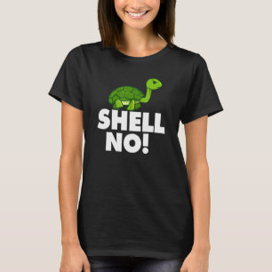 Camiseta Shell No Tee Graciosa Turca Pun Cul Animal