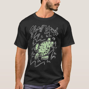 Camiseta Shell sí Sea Turtle