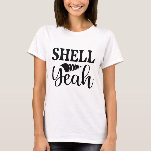 Camiseta Shell Yeah (Anverso)