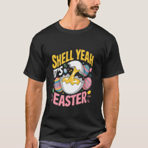 Camiseta Shell Yeah Es Pascua Huevos de chocolate de Semana