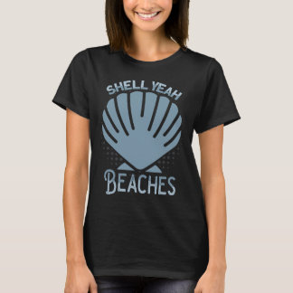 Camiseta Shell Yeah Sandbar vacaciones veraniego playas tro
