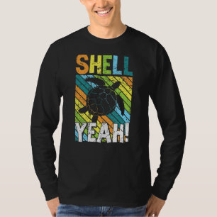 Camiseta Shell Yeah Turtle Earth Day mundial Vinta