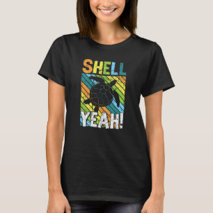 Camiseta Shell Yeah Turtle Earth Day mundial Vinta