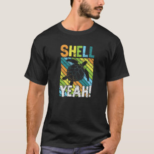 Camiseta Shell Yeah Turtle Earth Day mundial Vinta