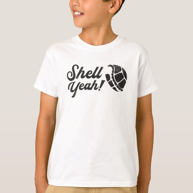 Camiseta Shell Yeah Turtle Lover Turtles Ocean Sea Gift (Anverso)