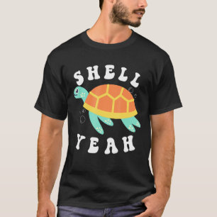 Camiseta Shell Yeah Turtle Sea Swift Ocean Bubbles Water An