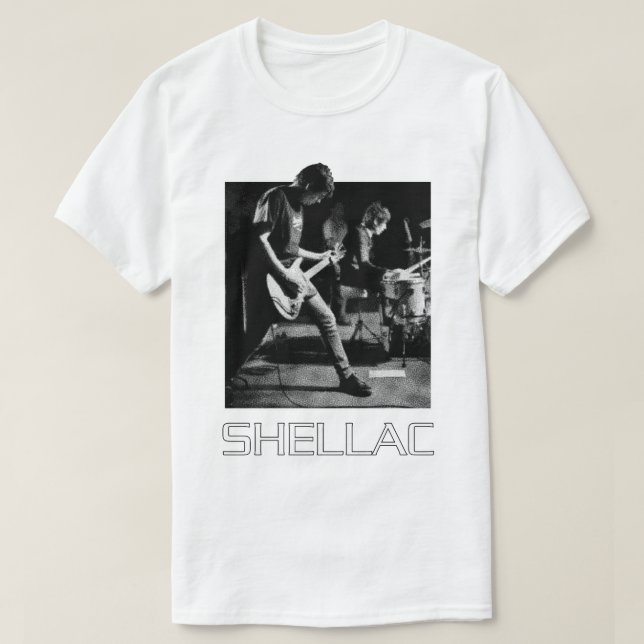 CAMISETA SHELLAC E (Diseño del anverso)