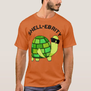 Camiseta Shellebrity Funny Celeabrity Tortoise Pun