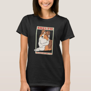 Camiseta Sheltie Coolest Dog Dueño De Perros Shetland Sheep