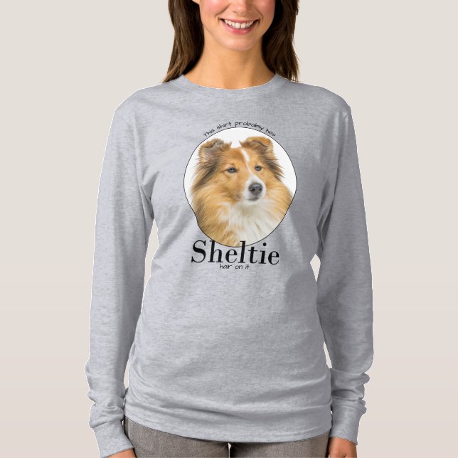 Camiseta Sheltie Hair (Anverso)
