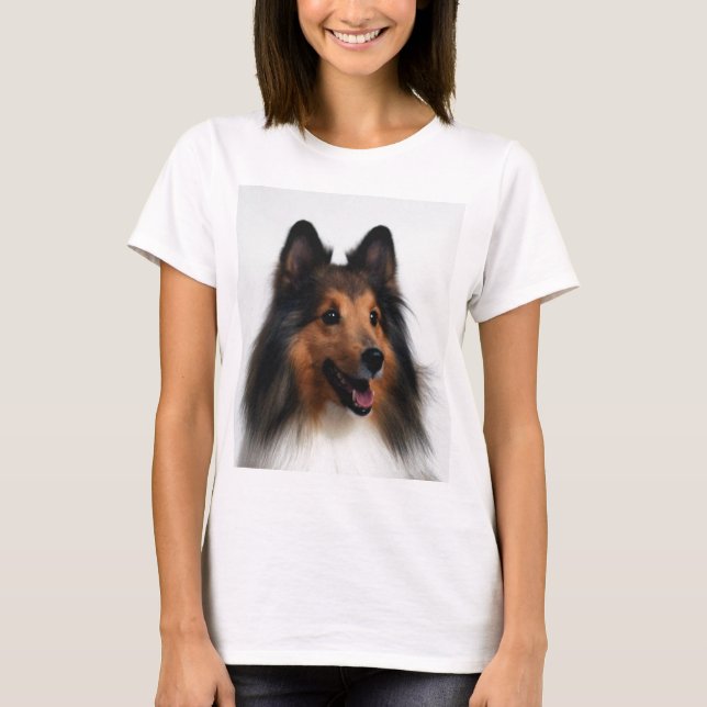 Camiseta Sheltie Ladies Shirt (Anverso)