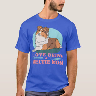 Camiseta Sheltie Mom Dog Owner Shetland Sheepdog Sheltie