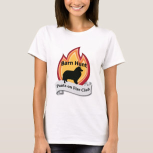 Camiseta Sheltie - pantalones en el fuego