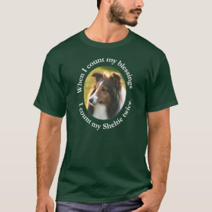 Camiseta Sheltie que bendice #2