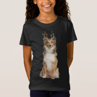 Sheltie Shetland Sheepdog Reindes Navidad Dog