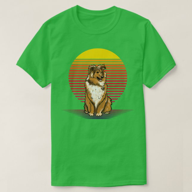 Camiseta Sheltie Vapor (Diseño del anverso)