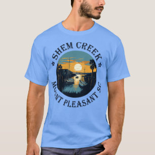 Camiseta Shem Creek Sunset Mount Pleasant SC