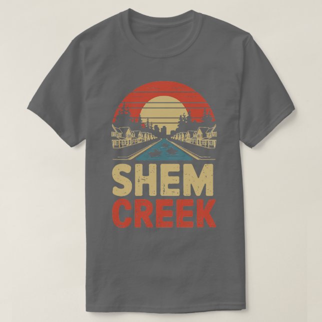 Camiseta Shem Creek Vintage (Diseño del anverso)