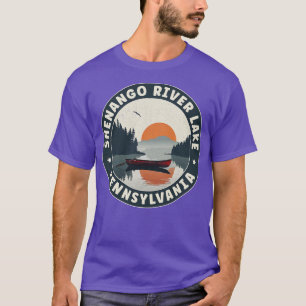 Camiseta Shenango River Lake Pennsylvania Sunset