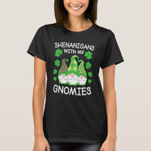 Camiseta Shenaniganes Con Mis Gnomies St Patricks Day Gnome