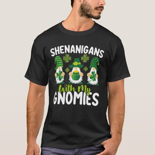 Camiseta Shenanigans con mis genomas ganan el Día de San Pa (Anverso)