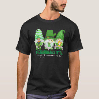Camiseta Shenanigans Con Mis Gnomies De Lámina De Hojas De