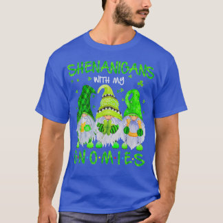 Camiseta Shenanigans con mis gnomies el hogar del Día de Sa