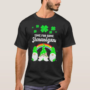Camiseta Shenanigans con mis gnomies el hogar del Día de Sa